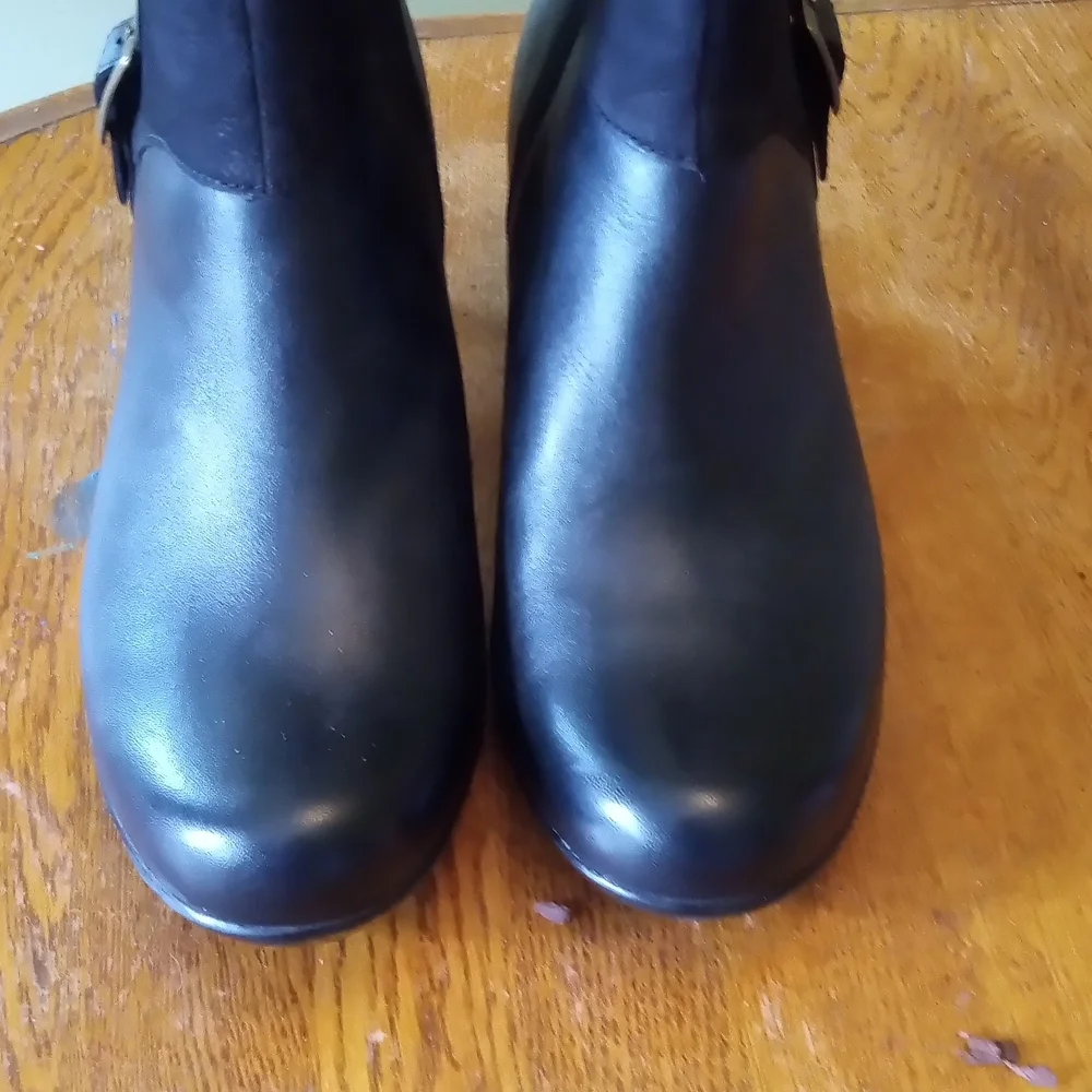Clarks Classic Black Ankle Boots